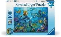 Kinderpuzzle 100 XXL Teile - Abenteuer unter Wasser