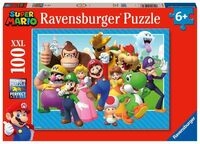 Kinderpuzzle 100 XXL Teile - Nintendo Super Mario - Los geht's!