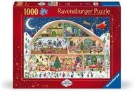 Erwachsenenpuzzle 1000 Teile - Die Weihnachtswerkstatt