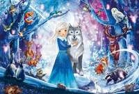 Prinzessin im Winterwald