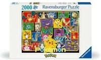 Erwachsenenpuzzle 2000 Teile - Leuchtende Pok&eacute;mon