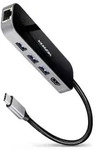 AXAGON HMC-6GL USB-Hub 6 Port USB-A (USB 3.0), USB-C, HDMI, RJ45 USB 3.0 5 GBit/s