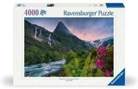 Erwachsenenpuzzle 4000 Teile - Atemberaubende Bergstimmung