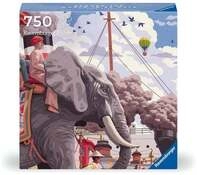 Erwachsenenpuzzle 750 Teile Art&Soul Collection - In 80 Tagen um die Welt