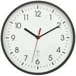 TFA Dostmann 60.3550.01 Funk Wanduhr 24.5cm x 42mm Schwarz