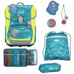 Scout Schulranzen Set Neo, Schulranzen Set, 4tlg, Little Flowers