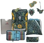 DerDieDas Schulranzen Set ErgoFlex Easy, Schulranzen Set, 5tlg, Dino Time