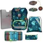 DerDieDas Schulranzen Set ErgoFlex Superlight, Schulranzen Set, 5tlg, Magic Light