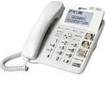 Geemarc CL595 Schnurgebundenes Seniorentelefon Anrufbeantworter, Freisprechen,