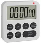 TFA Dostmann Timer Wei&szlig; digital