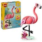 LEGO Creator 31170 3in1 Wilde Tiere: Rosa Flamingo, Kakadu oder Axolotl