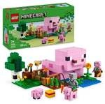 LEGO Minecraft 21268 Das Babyschwein-Haus, Gamer Spielzeug f&uuml;r Kinder
