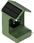 Braun Phototechnik Bird Cam 130 Solar Wildkamera mit Futterspender Gr&uuml;n