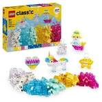 LEGO Classic Zauberbox mit durchsichtigen Steinen, Bunte Bausteine 11040