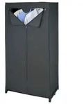 Kleiderschrank Mod. Deep Black, mit Rei&szlig;verschluss