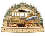HTI-Living Schwibbogen Eisenbahn Viadukt Schwibbogen Eisenbahn Viadukt