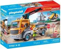 Playmobil&reg; 71750 Baustellen-LKW mit Kran