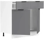 K&uuml;chenschrank B80 cm Unterschrank Schublade Fasola