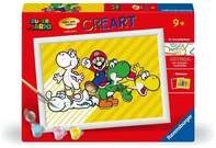 CreArt, Malen nach Zahlen Kinder Nintendo - Super Mario