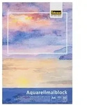 Idena Aquarellmalblock 300g/m2 kopfgeleimt DIN A4 30 Blatt