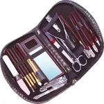Nagel Elina Manikuerset 18-teilig Etui schwarz 26cm