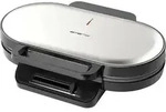EMERIO WM-123356 Doppel-Waffeleisen Antihaftbeschichtung, BPA-frei, stufenloser