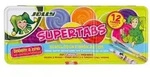 JOLLY Deckfarbkasten Supertabs 12er CLASSIC