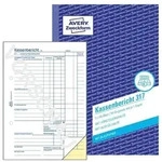 AVERY Zweckform Kassenbericht 50 Originale mit Blaupapier DIN A5 100 Blatt