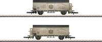 M&auml;rklin 82553 Z 2er-Set Gedeckte G&uuml;terwagen Kessler Sekttransport der DRG