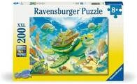 Kinderpuzzle 200 XXL Teile - Magische Tiefsee