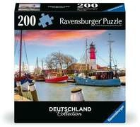 Erwachsenenpuzzle 200 Teile - Der Hafen von B&uuml;sum