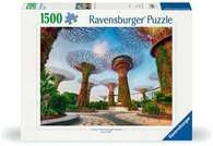 Erwachsenenpuzzle 1500 Teile - Gardens by the Bay in Singapur