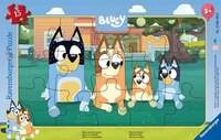 Kinderpuzzle 15 Teile - Bluey und ihre Familie