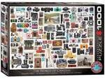 Puzzle 1000 Teile - World of Cameras
