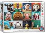 Puzzle 1000 Teile - Lucia Heffernan: Funny Animals by Lucia Heffernan