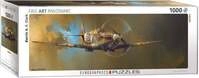 Panoramic Puzzle 1000 Teile - Spitfire by Barrie A.F. Clark