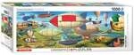 Panoramic Puzzle 1000 Teile - The Great Race