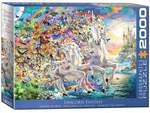 Puzzle 2000 Teile - Unicorn Fantasy