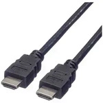 Value HDMI Anschlusskabel HDMI-A Stecker 5.00 m Schwarz 11.99.5557 Geschirmt