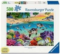 Erwachsenenpuzzle 500 Large Pieces - Meeresschildkr&ouml;ten