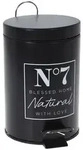 HTI-Living Treteimer 3 Liter schwarz wei&szlig; gr&uuml;n Treteimer 3 Liter schwarz wei&szlig;