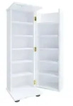Holz Schrank CD DVD Regal abschlie&szlig;bar Engalo L