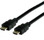 Value HDMI Anschlusskabel HDMI-A Stecker, HDMI-A Stecker 2.00 m Schwarz 11.99.5692 4K