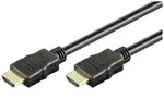 Goobay HDMI Anschlusskabel HDMI-A Stecker, HDMI-A Stecker 15.00 m Schwarz 61164 4K