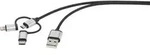 Renkforce USB-Kabel USB 2.0 USB-A Stecker, USB-C&reg; Stecker, USB-Micro-B Stecker,
