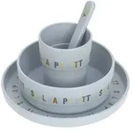 Dish Set PP/Cellulose Happy Fruits Lemon