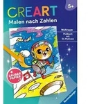 CreArt Malen nach Zahlen ab 5 - Zauberpapier: Weltraum