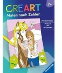 CreArt Malen nach Zahlen ab 7: Pferdetr&auml;ume
