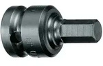 Gedore IN K 19 10 6224270 Innen-Sechskant Kraft-Steckschl&uuml;sseleinsatz 10 mm 1/2"