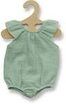 Heless - Puppen-Body mit R&uuml;schen aus 100 % Bio-Baumwolle, mint, Gr. 28-35cm